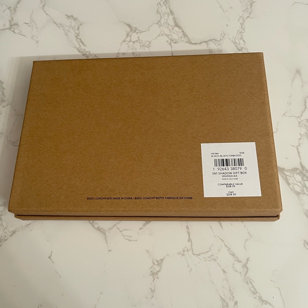 🆕 COACH Men Wallet Boxed 3 in 1 Wallet gift Set In Signature Canvas - Picture 10 of 12